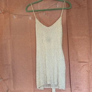 White dress Retrofete